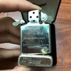 Zippo Bạc Khối Trơn Bóng Chặt Góc Tái Bản 1937