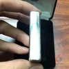 Zippo Bạc Khối Trơn Bóng Chặt Góc Tái Bản 1937