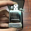 Zippo armor khắc hình Hổ 3 mặt