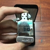 Zippo armor khắc chủ đề Camel lạc đà 2 mặt