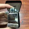Zippo Armor Bạc Khối Trơn Bóng