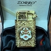 Bật lửa xăng đá đầu lân hoa văn Zorro Z602-105