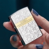 Bật lửa xăng đá hoa văn cổ điển Zorro Z92067