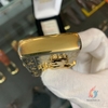 Zippo Xuất Nhật Ốp Ngựa Mạ Vàng