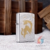 Bật lửa xăng đá Zorro Hổ vàng Z9121A