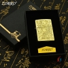 Bật lửa xăng đá Zorro cá chép Z92135