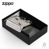 Zippo Armor Khảm trai Hình mèo Chrome
