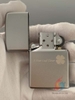 Bật Lửa Zippo Satin Khắc Cỏ 4 Lá May Mắn