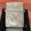 Bật Lửa Zippo Armor Khắc Tỳ Hưu 2 Màu