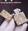 Bật Lửa Zippo Armor Khắc Hoa Văn 2 Màu