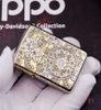 Bật Lửa Zippo Armor Khắc Hoa Văn 2 Màu