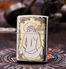 Bật Lửa Zippo Armor Khắc Cô Gái CowGirl 2 Màu