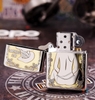 Bật Lửa Zippo Armor Khắc Cô Gái CowGirl 2 Màu