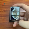 Bật Lửa Zippo Khảm Trai Glass Emblem - 20899