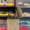 Bật Lửa Dupont Xăng Phay Xước Vân Sọc Viền Vàng