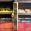 Bật Lửa Dupont Xăng Đá Hình Skull & Snake ( Vàng )