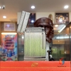Bật Lửa Dupont F46 Phay Xước Bạc - sang trọng