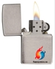 Bật lửa Zippo Brushed Chrome Trơn Xước