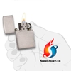 Bật lửa Zippo Brushed Chrome Trơn Xước