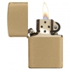 Bật Lửa Zippo Trơn Vàng Xước