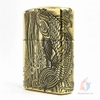 Zippo 1941 Cá Chép khắc nổi Armor Lacke đồng