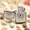 ZIPPO PRAY EMBLEM THÁNH GIÁ ĐÍNH ĐÁ - sunnystore.vn.