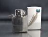 Bật Lửa Zippo Emblem Hình Chiếc Lá Khảm Đá Xanh