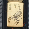 Bật Lửa Zippo Đồng Khối Khắc Hình Bọ CạpBật Lửa Zippo Đồng Khối Khắc Hình Bọ Cạp