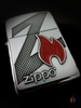 Bật Lửa Zippo Z Flame Brushed Chrome - sunnystore.vn.