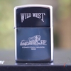 Bật Lửa Zippo Mạ Chorme Bóng Wild West 1840