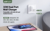 Sạc ACEFAST PD3.0 32W 2 cổng USB-C+USB-A (US) - A7
