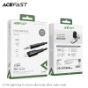 Cáp chuyển âm thanh ACEFAST Lightning to 3.5mm MFI (1.2m) - C1-06