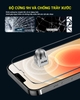 Miếng dán cường lực ANANK trong suốt, có viền đen cho iPhone 13 series