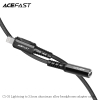 Cáp chuyển âm thanh ACEFAST Lightning to 3.5mm MFI (0.18m) - C1-05
