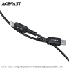 Cáp ACEFAST Type C to Lightning (1.8m) - C4-01