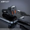 Sạc ô tô ACEFAST 66W 3 cổng 2xUSB-A + USB-C - B9