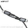 Cáp ACEFAST Type C to Type C (1.2m) - C1-03