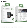 Sạc ô tô ACEFAST 101W 3 cổng 2xUSB-C + USB-A có đèn hiển thị - B5