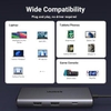 Hub USB Type-C 7 trong 1 ra HDMI 4K@30Hz, USB Type-C, USB-A 3.2, SD/TF, Sạc PD 100W Ugreen 15531