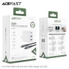 Sạc ACEFAST GaN 65W cổng USB-C + USB-A + HUB (US) - A19