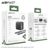 Sạc ACEFAST GaN 65W cổng USB-C + USB-A + HUB (US) - A19