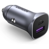 Sạc Ô tô Ugreen 30w 2 cổng USB-C + USB-A CD130 40858