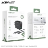 Sạc ACEFAST PD3.0 65W 3 cổng USB-C+USB-C+USB-A (EU) - A13