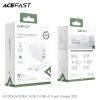 Sạc ACEFAST PD3.0 65W 3 cổng USB-C+USB-C+USB-A (EU) - A13