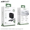 Sạc ACEFAST PD3.0 65W 3 cổng USB-C+USB-C+USB-A (US) - A15