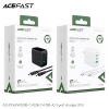 Sạc ACEFAST PD3.0 65W 3 cổng USB-C+USB-C+USB-A (US) - A15