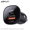 Sạc ô tô ACEFAST 38W 2 cổng USB-C + USB-A - B1