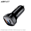 Sạc ô tô ACEFAST 66W 2 cổng USB-C + USB-A - B4