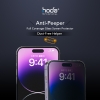 Kính cường lực HODA 2in1 chống nhìn trộm và chống bám vân tay cho iPhone 15 series