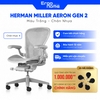 Ghế công thái học Herman Miller Aeron 2 Remastered - Bảo Hành 12 Năm